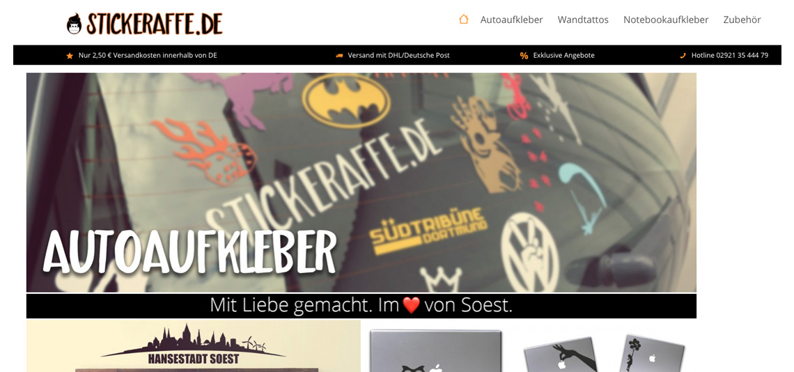 Stickeraffe
